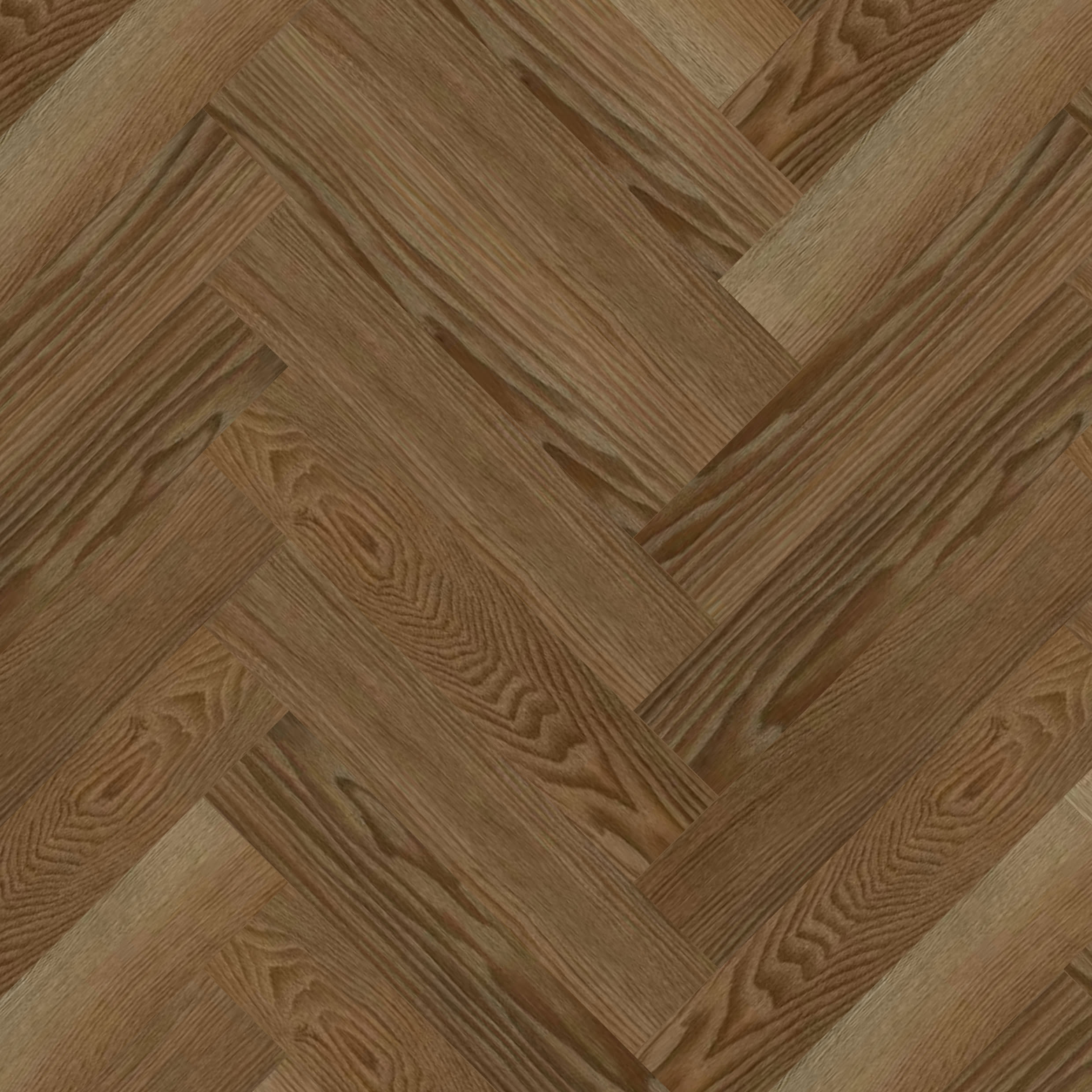 Warwick Golden Oak Herringbone SPC Flooring with Integrated Underlay