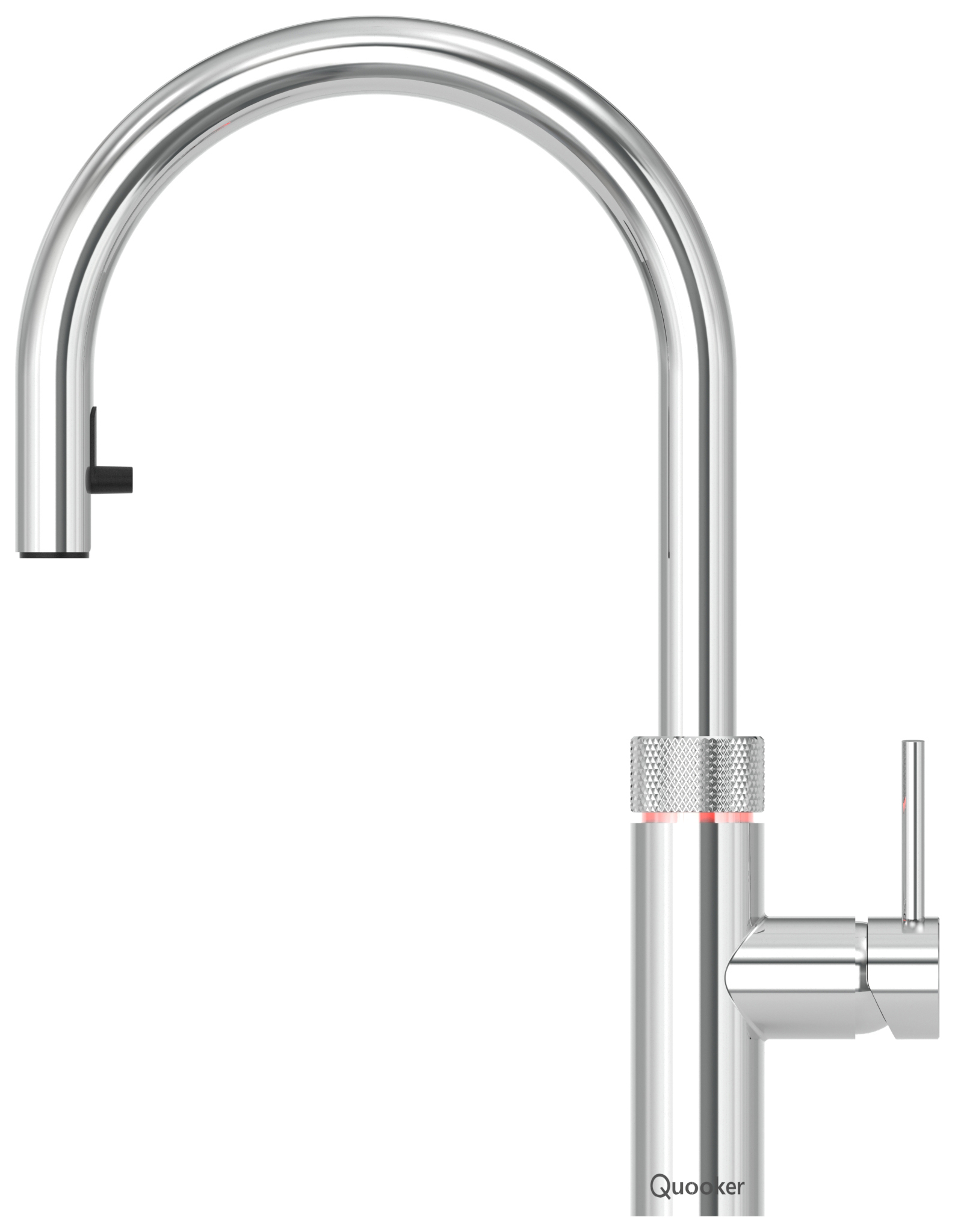 Quooker PRO3 Flex 3-in-1 Pull Out Boiling Water Kitchen Tap - Chrome