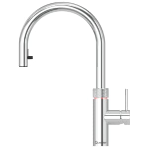 Quooker PRO3 Flex 3-in-1 Pull Out Boiling Water Kitchen Tap - Chrome