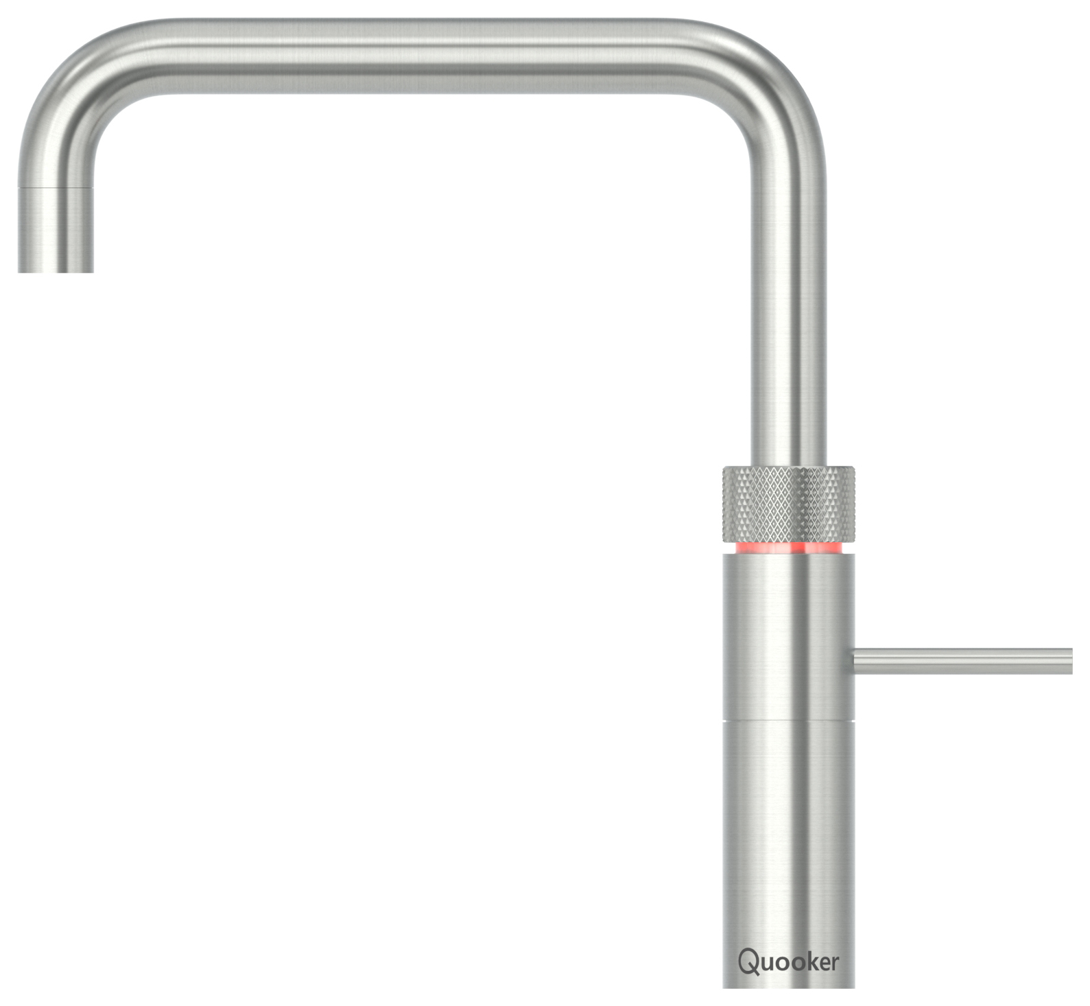 Quooker PRO3 Fusion 3-in-1 Square Neck Boiling Water Kitchen Tap - Stainless Steel