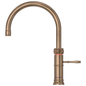 Quooker PRO3 Classic Fusion Round 3 - in - 1 Kitchen Tap - Patinated Brass
