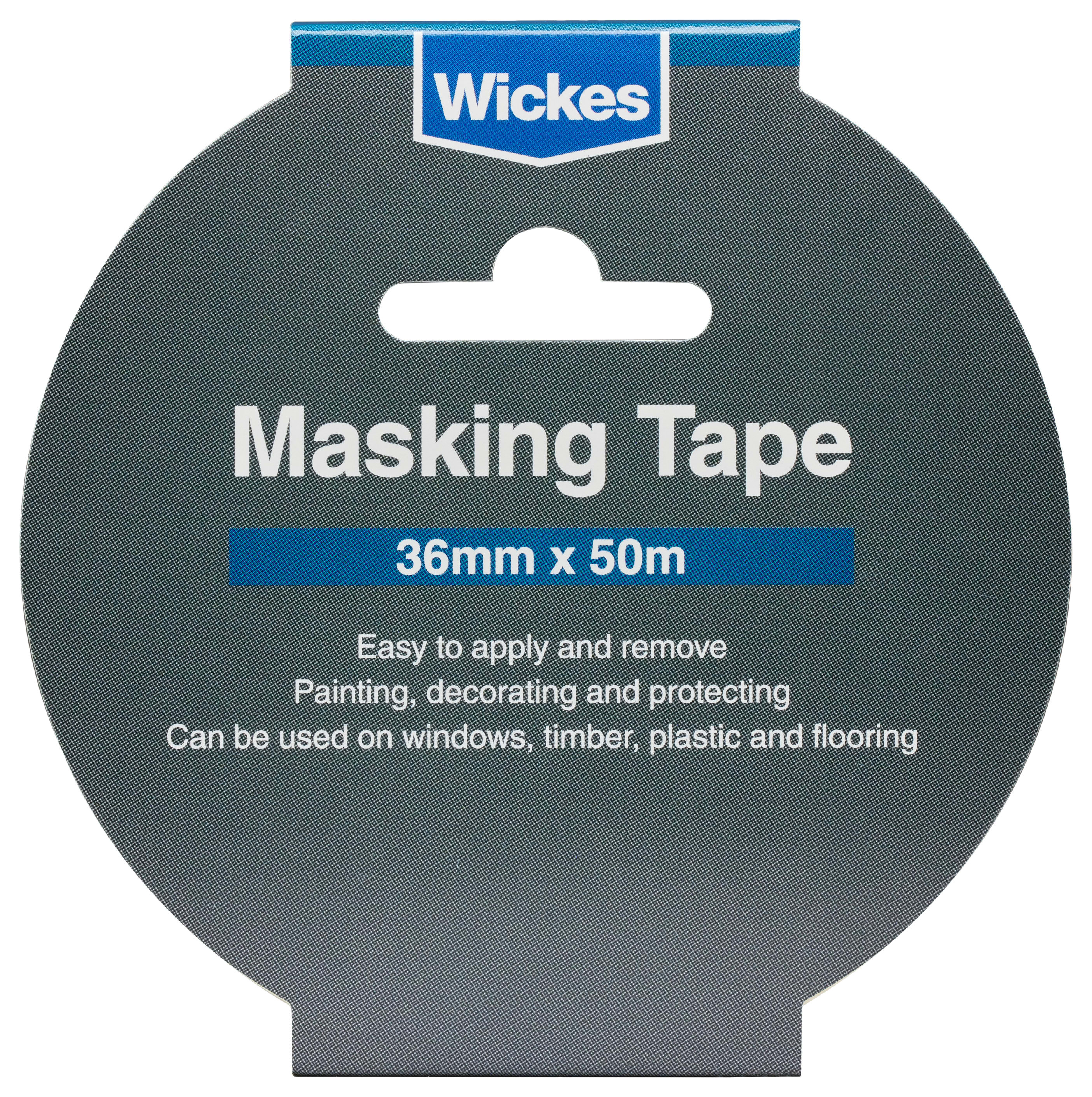 Wickes MultiSurface Cream Masking Tape 36mm x 50m Wickes.co.uk