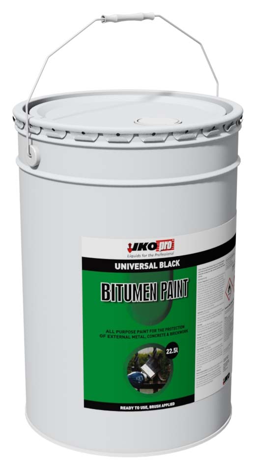 Image of IKOpro Bitumen Paint - Black 22.5L