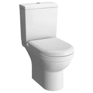 VitrA Chennai Easy Clean Close Coupled Toilet Pan, Cistern & Soft Close Seat