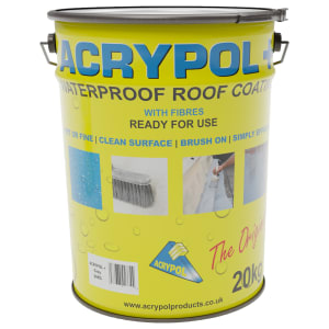 Acrypol+ Grey Waterproof Roof Coating - 20kg