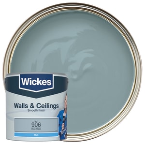 Wickes Matt Emulsion Paint By Kimberley Walsh - Blue Haze - 2.5L