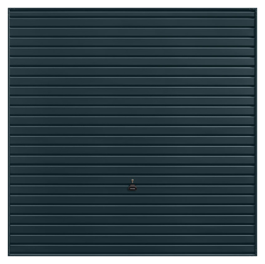 Image of Garador Horizon Anthracite Grey Frameless Retractable Garage Door - 2134 x 1981mm