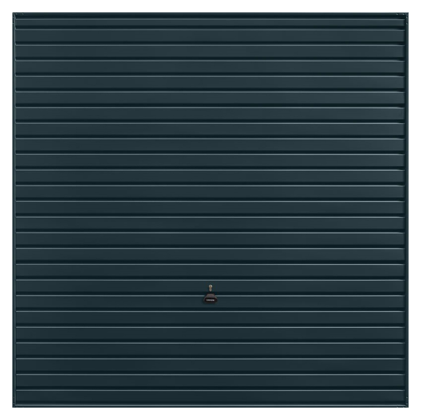 Image of Garador Horizon Anthracite Grey Frameless Retractable Garage Door - 2284 x 1981mm