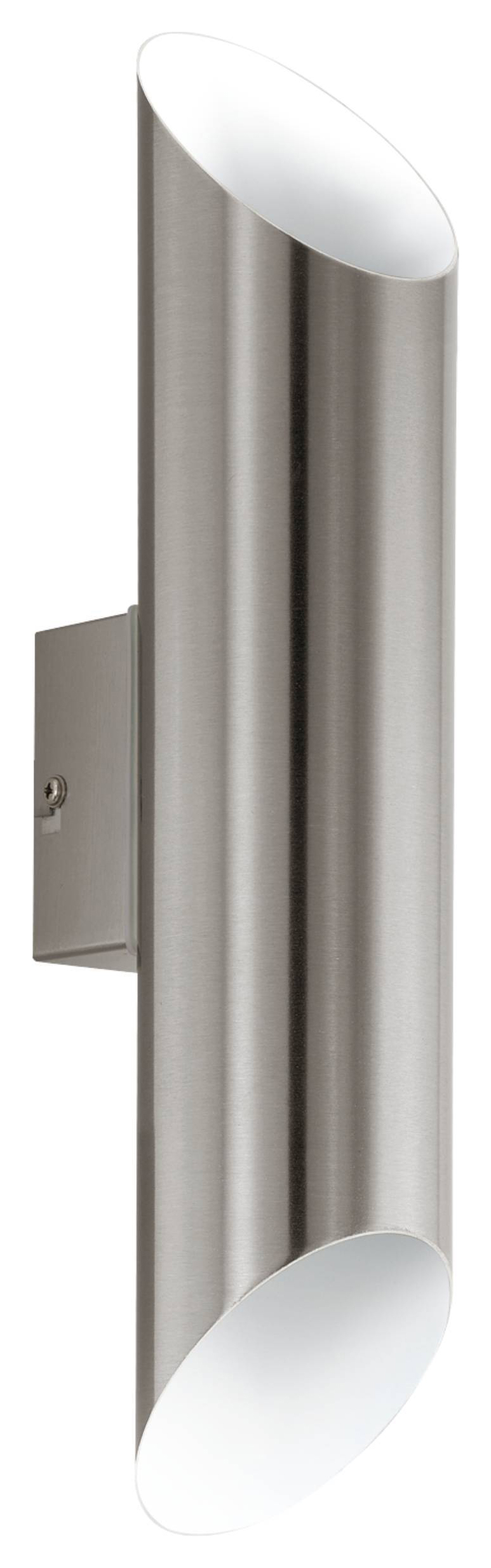 Image of Eglo GU10 Agolada Outdoor Up / Down Wall Light - Stainless Steel