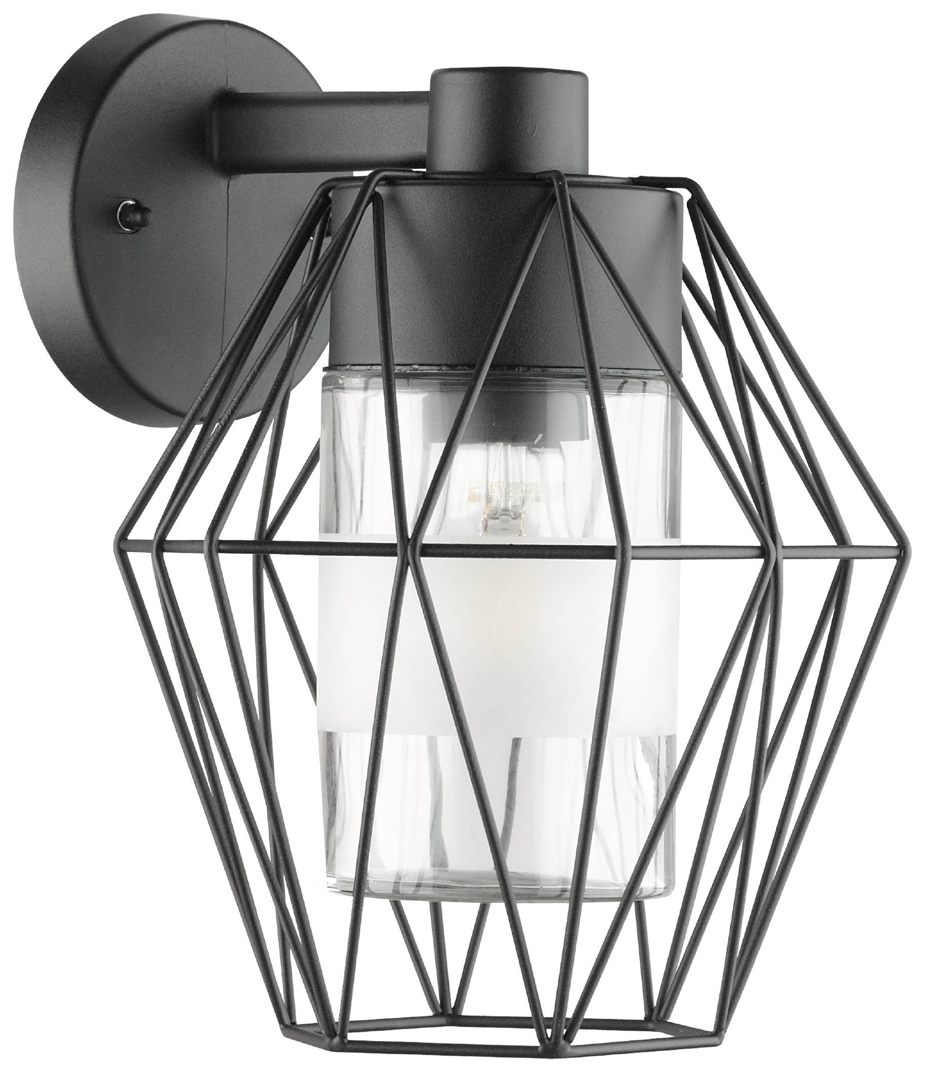 Image of Eglo Canove Outdoor Wall Light - Black