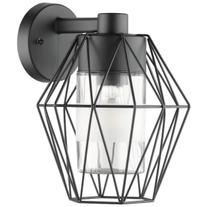Image of Eglo Canove Outdoor Wall Light - Black