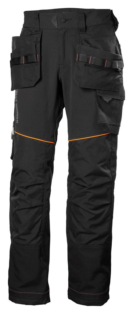 Image of Helly Hansen Chelsea Evolution Construction Trousers - Black - Size 30W