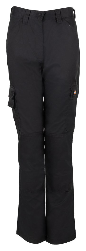 Dickies Womens Everyday Flex Trousers - Black - Size 14