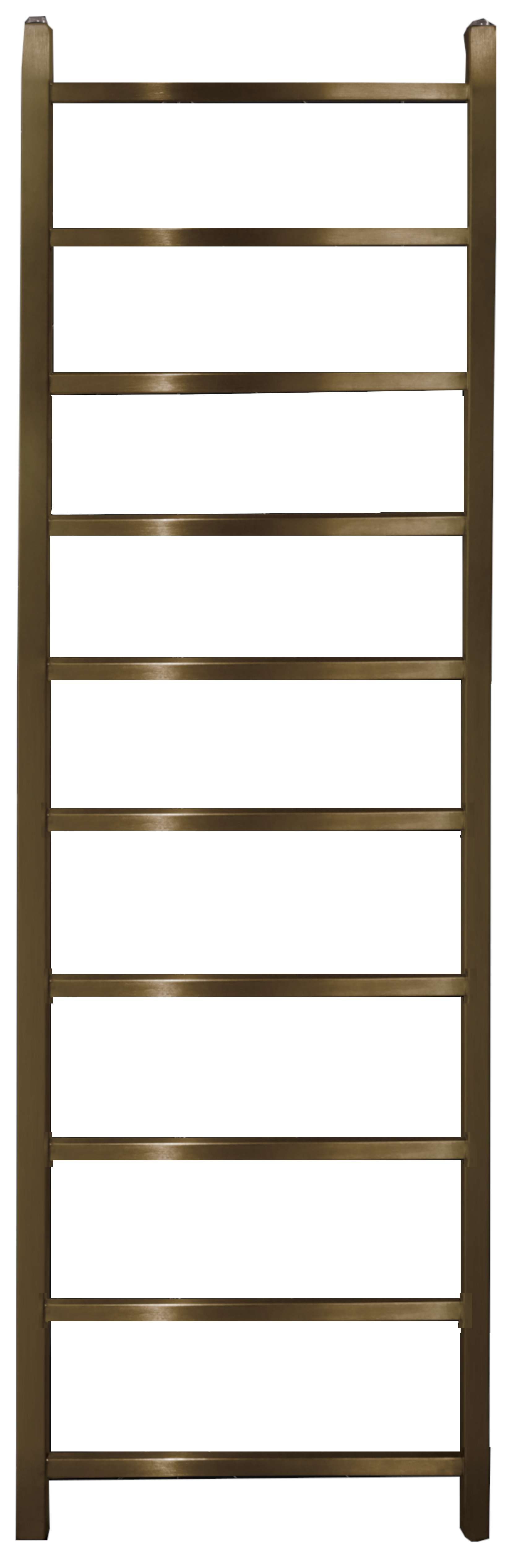 Image of Towelrads Diva Brushed Brass Dry Electric Non Thermostatic Towel Radiator - 1500 x 500mm