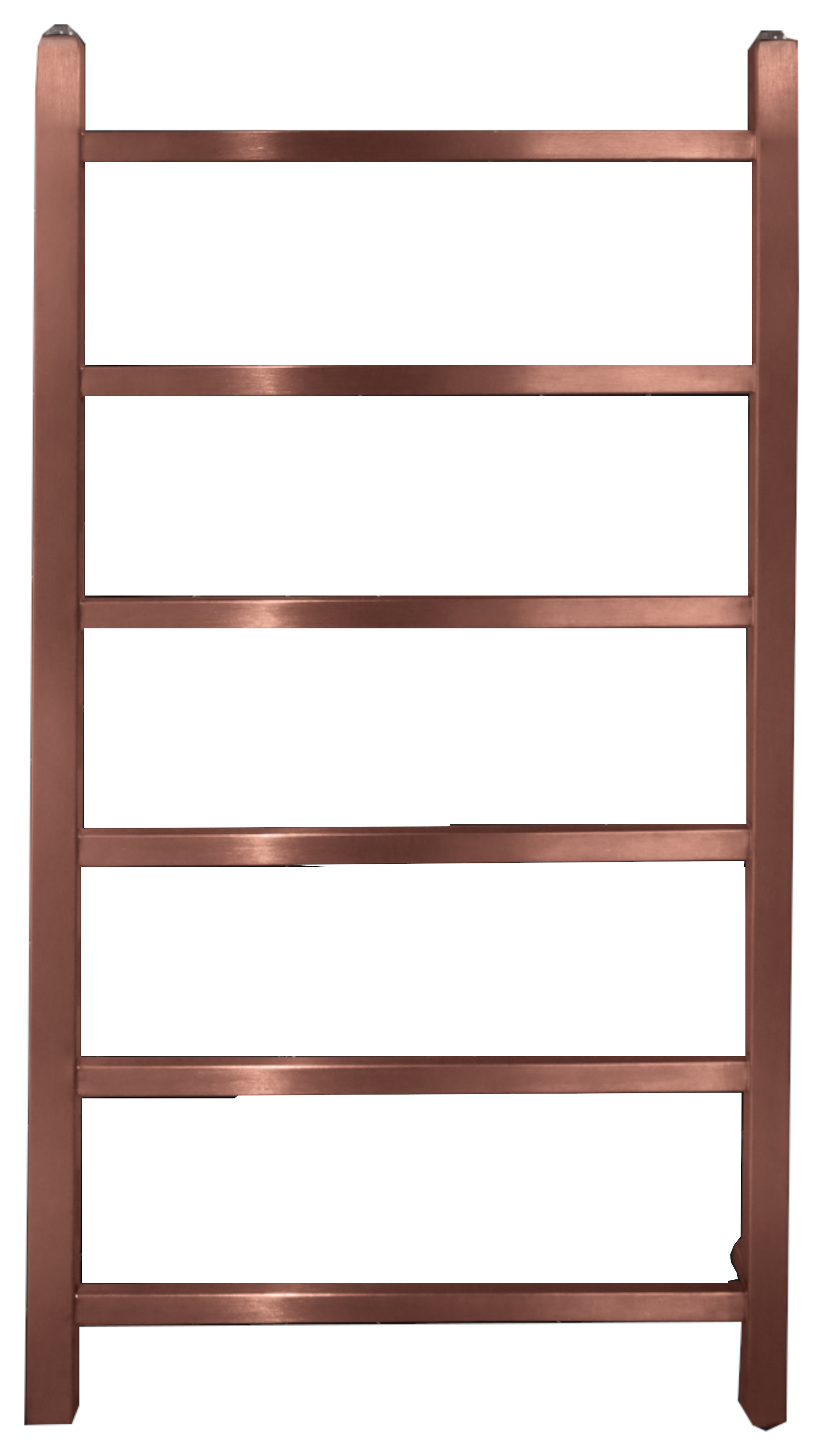 Image of Towelrads Diva Rose Gold Dry Electric Non Thermostatic Towel Radiator - 800 x 500mm