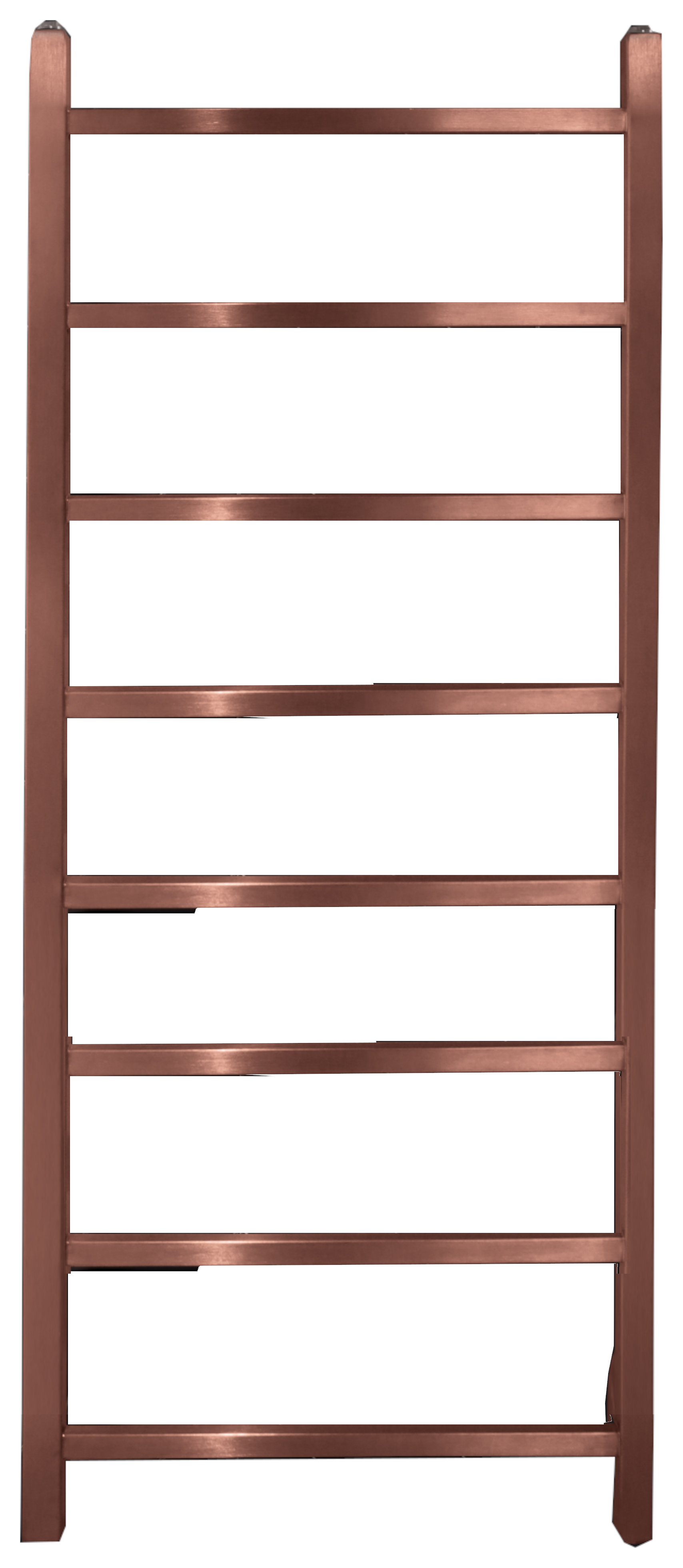Image of Towelrads Diva Rose Gold Dry Electric Non Thermostatic Towel Radiator - 1200 x 500mm