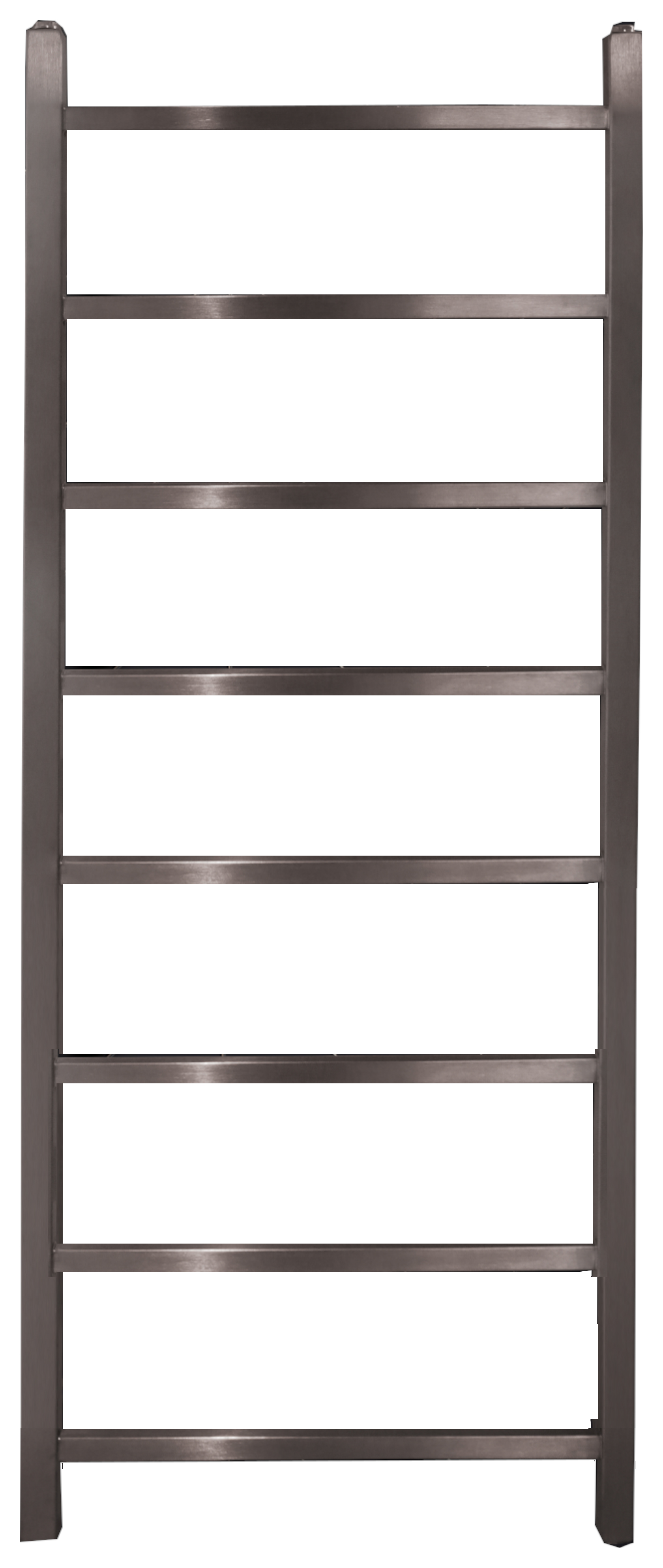 Image of Towelrads Diva Brushed Stainless Steel Dry Electric Non Thermostatic Towel Radiator - 1200 x 500mm