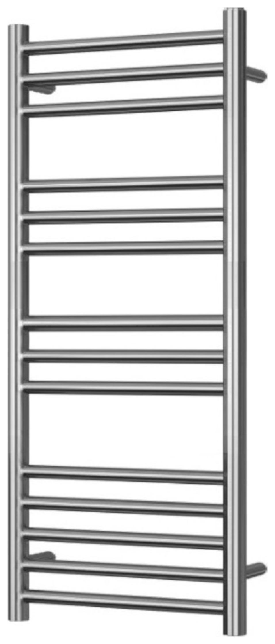 Image of Towelrads Eversley Polished Stainless Towel Radiator - 1000 x 500mm