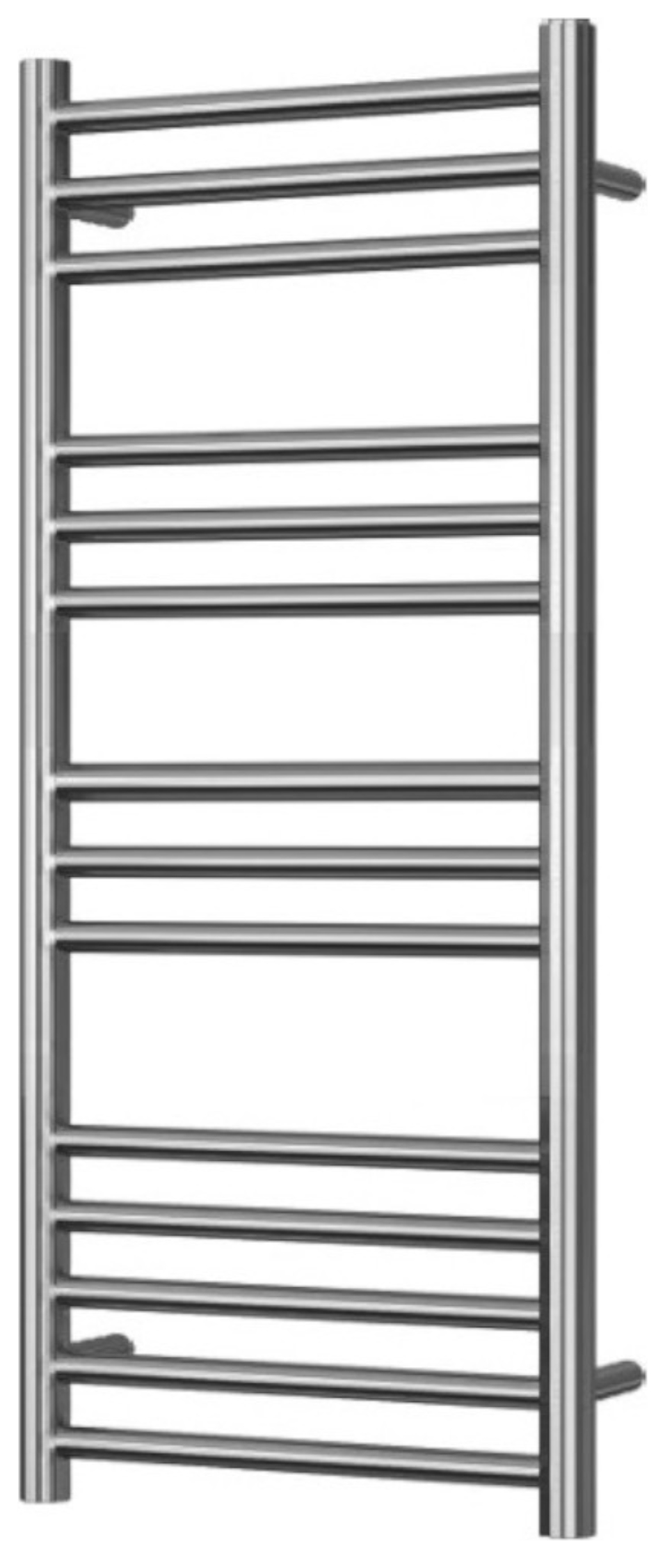 Towelrads Eversley Polished Stainless Towel Radiator - 1000 x 500mm