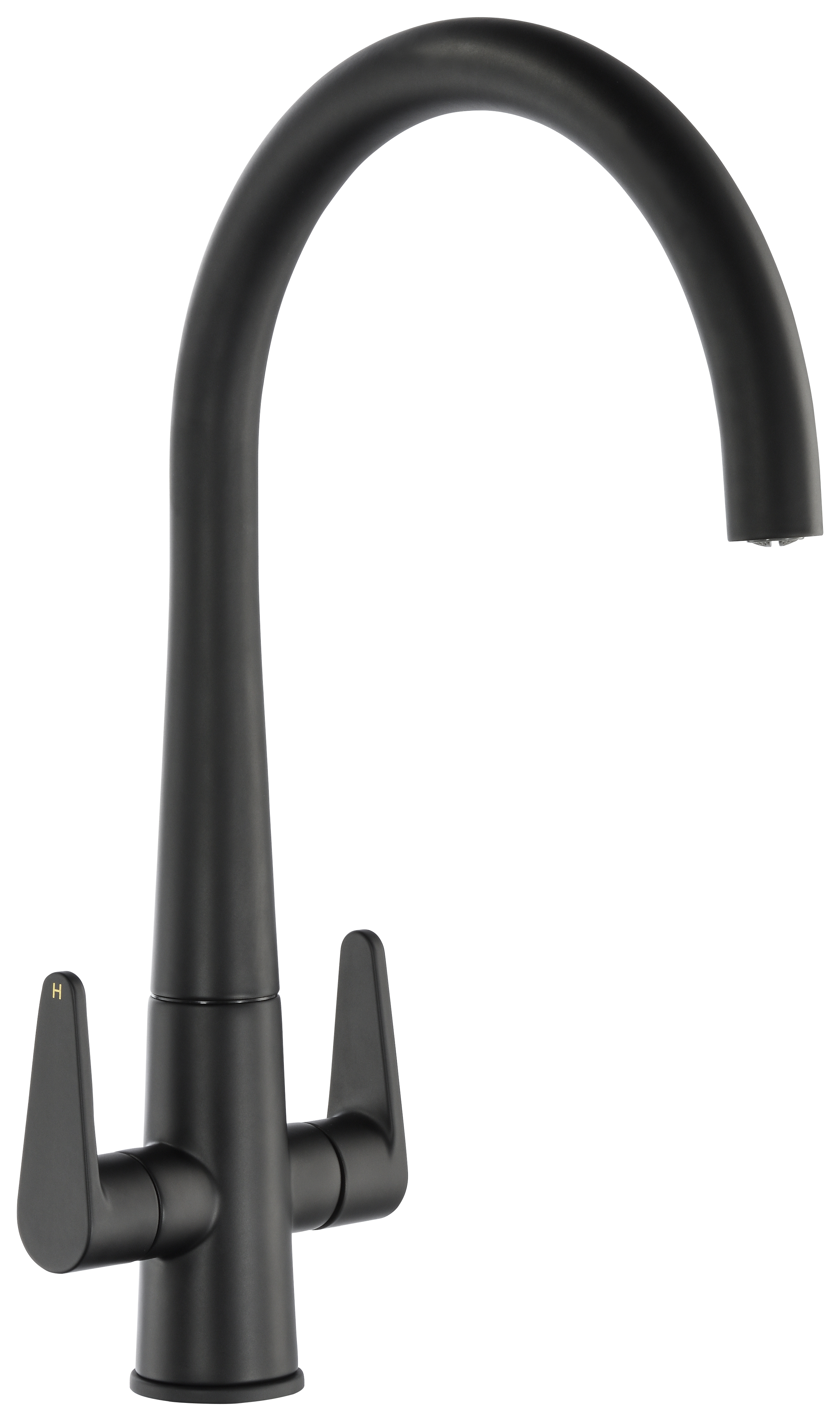 Abode Coniq R Monobloc Tap - Matt Black