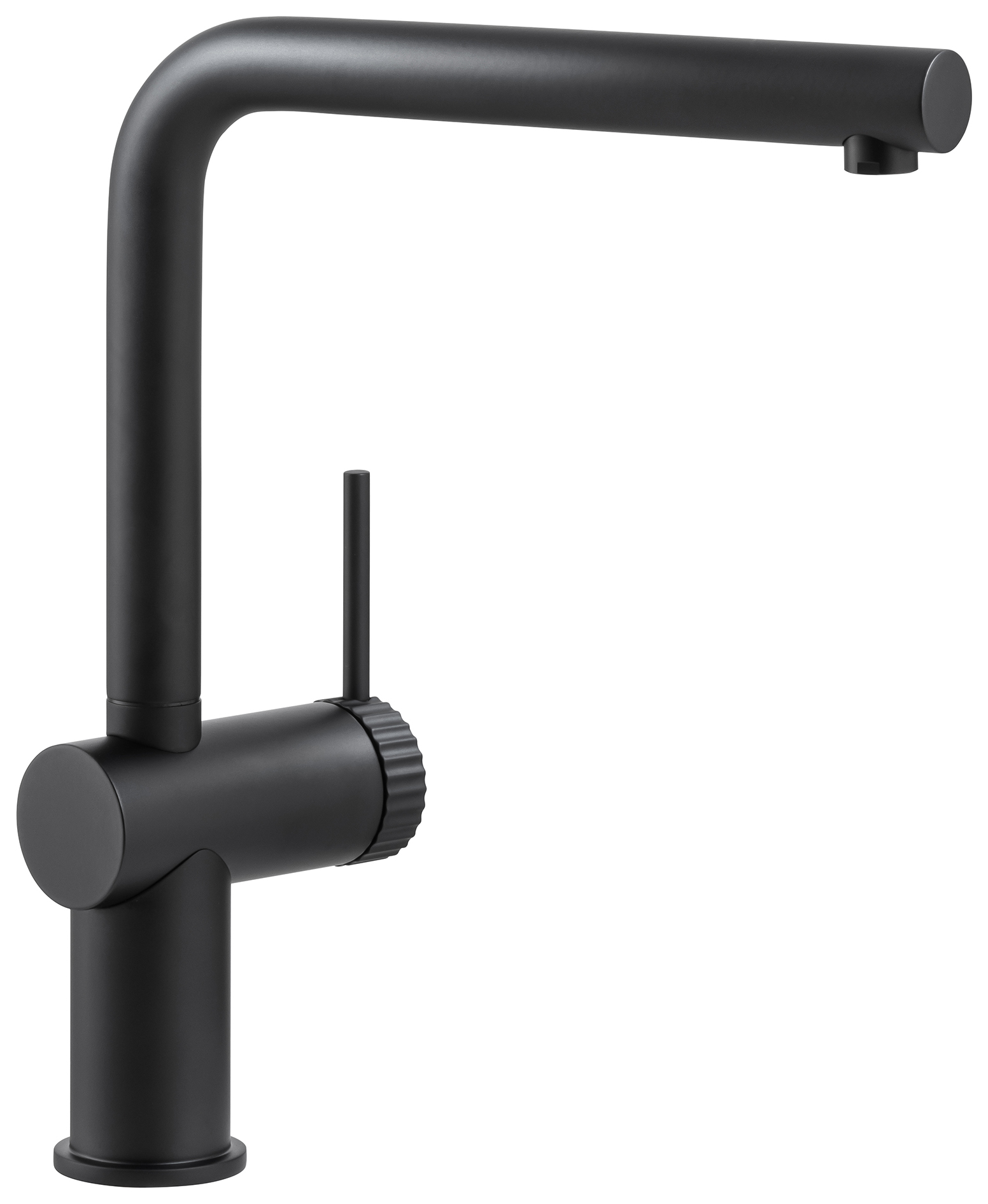 Abode Fraction Single Lever Tap - Matt Black