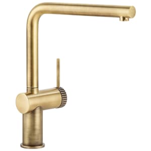 Image of Abode Fraction Single Lever Tap - Antique Brass