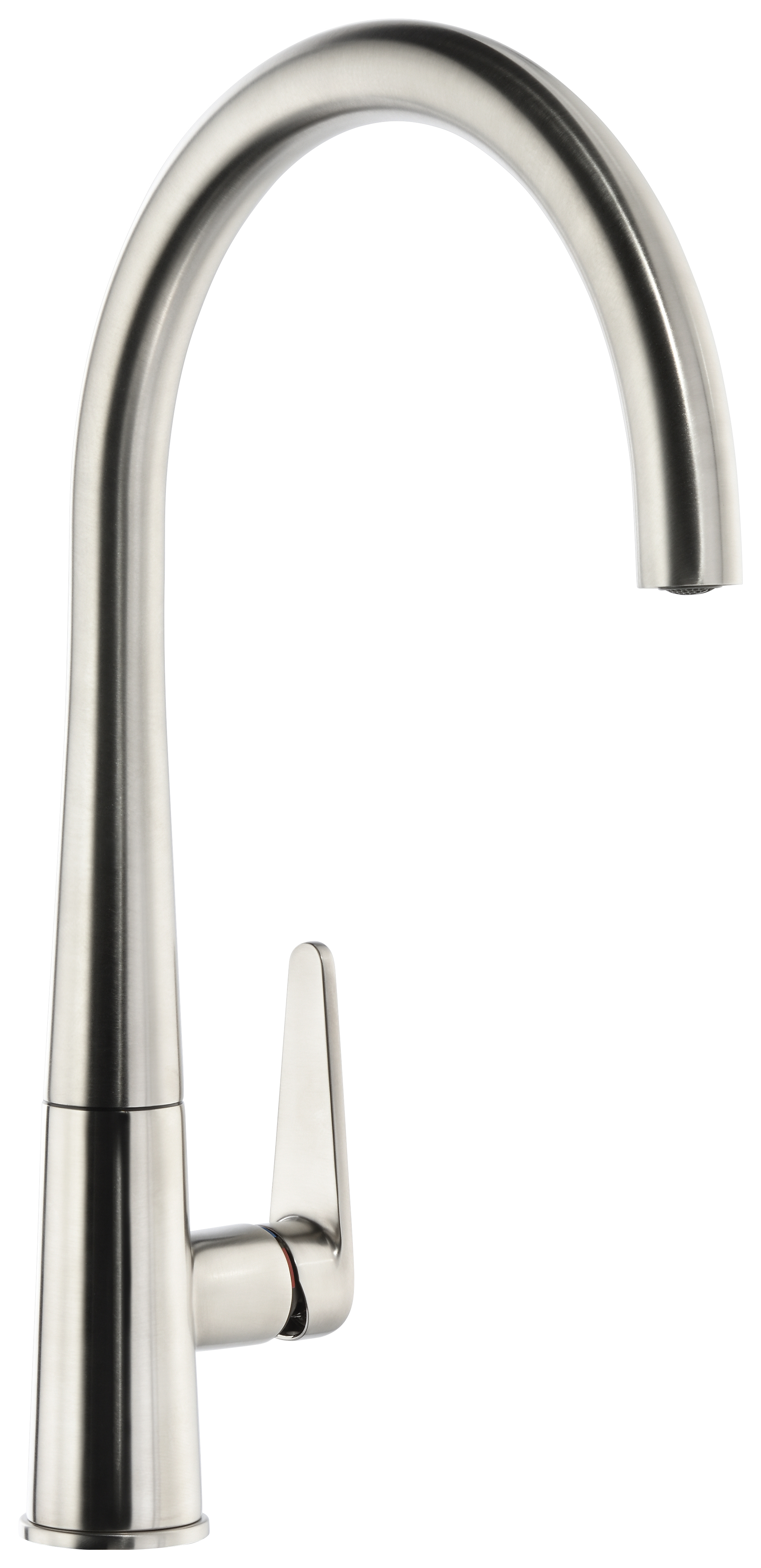 Image of Abode Coniq Single Lever Monobloc Tap - Brushed Nickel