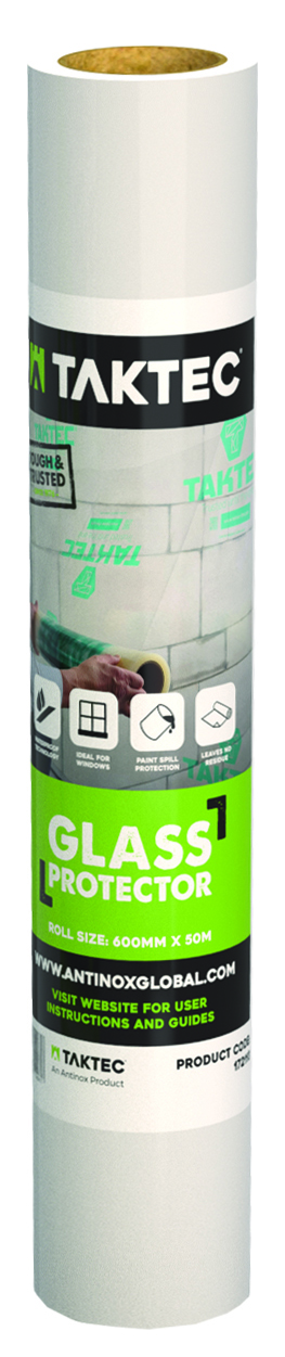 Taktec Trade Glass Protector - 600mm x 50m