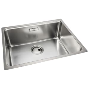 Abode System Sync 1 bowl udermount sink and Accessories - Stainless Steel