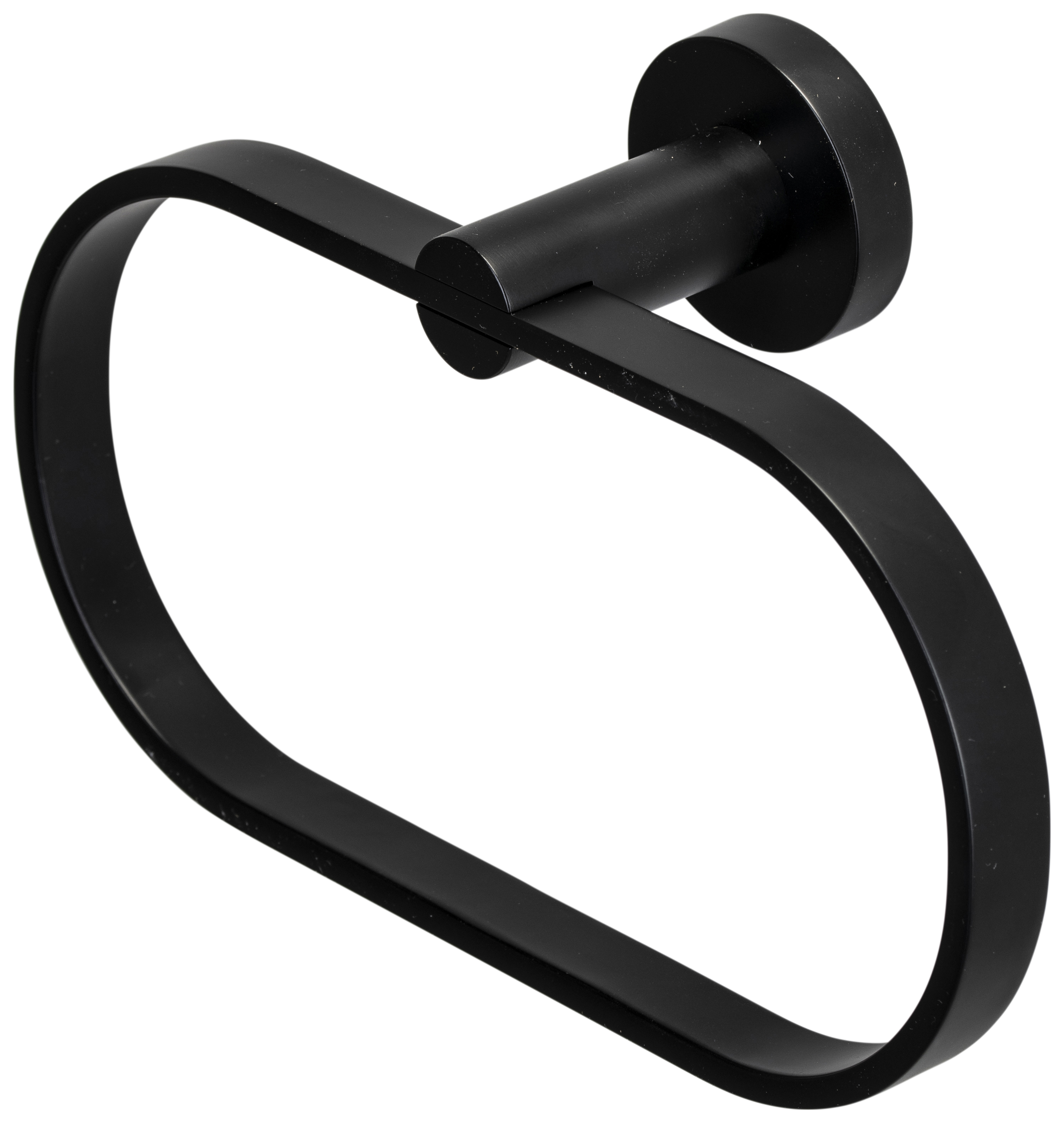 Image of Croydex Flexi Fix™ Metra Towel Ring - Black