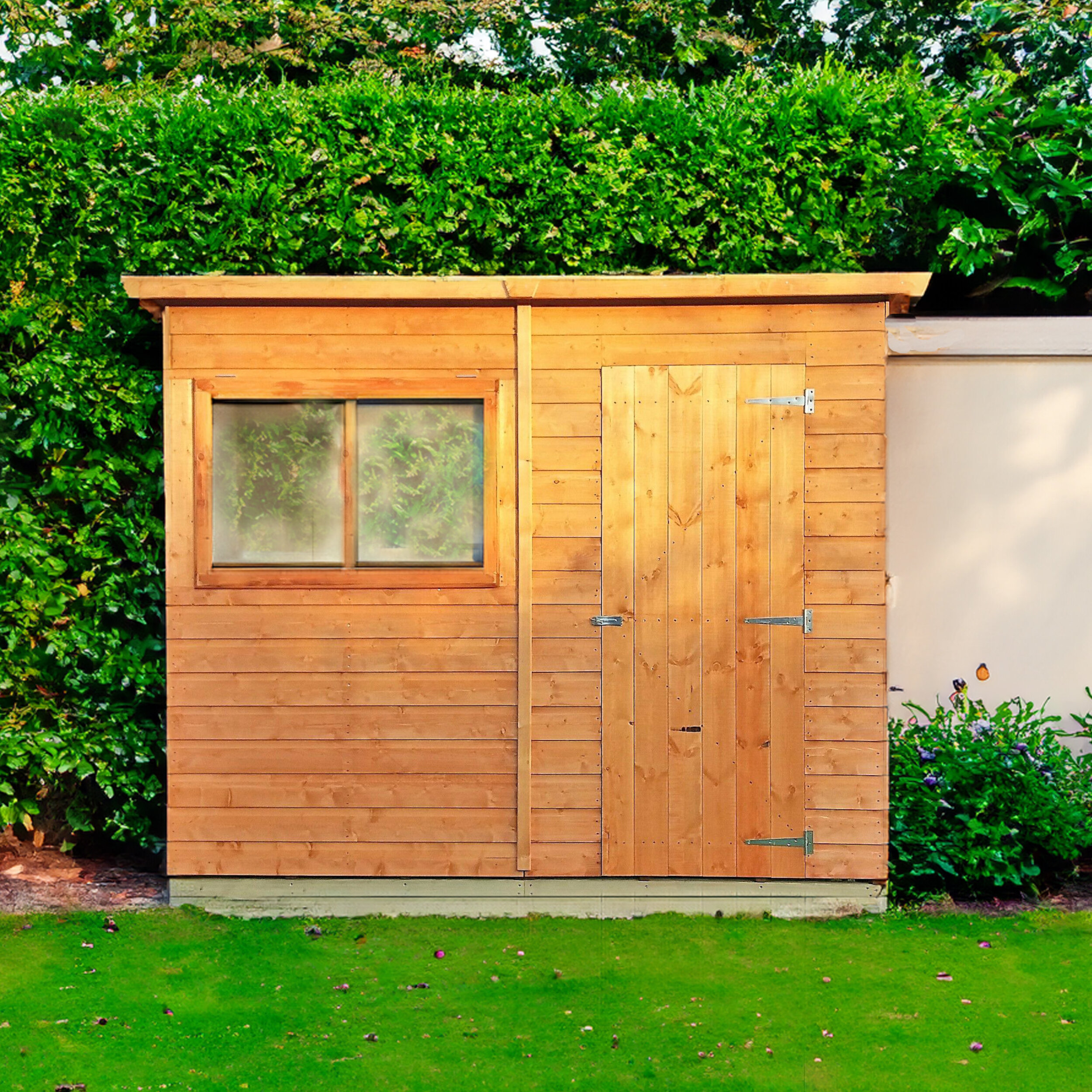 Shire Pent Tongue & Groove Shed - 8 x 6ft