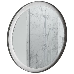 Sensio Hebe Silver Backed Colour Changing LED Bathroom Mirror - 800mm