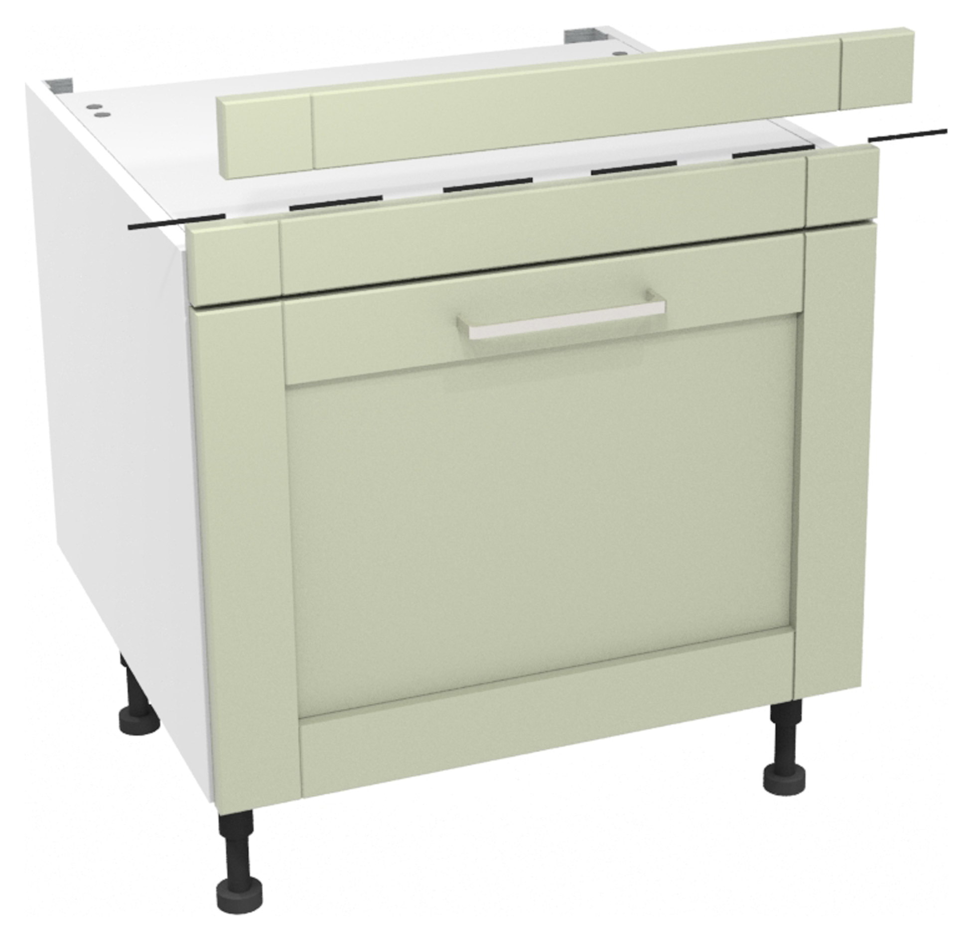 Wickes Ohio Sage Belfast Sink Base Unit - 600mm