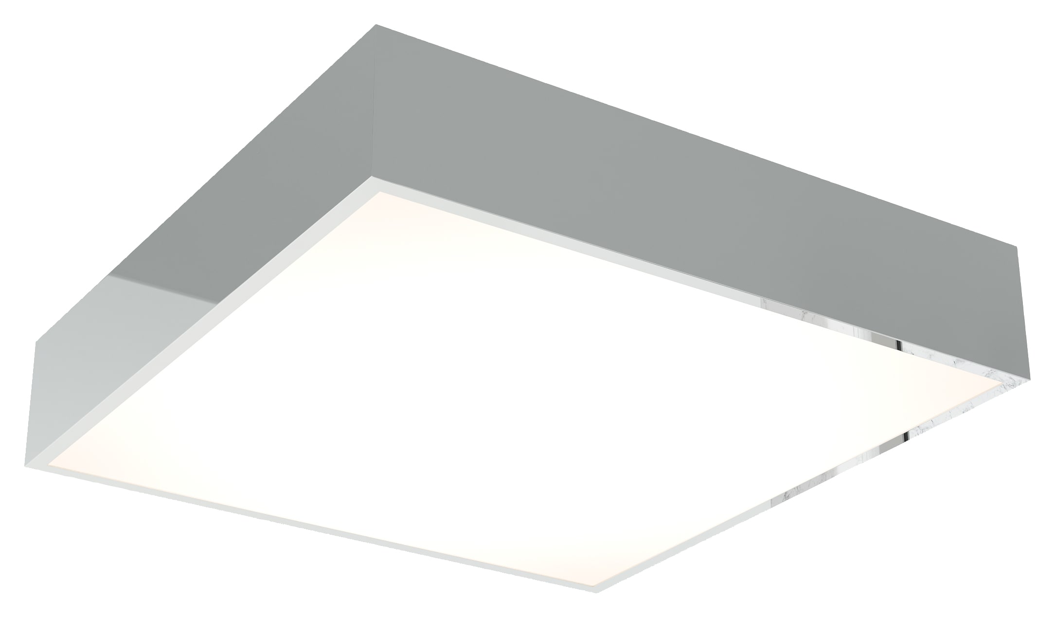 Square led bathroom deals light