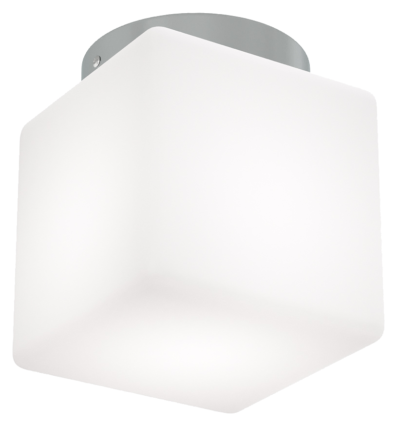 Image of Sensio Mabelle Square Bathroom Ceiling Light - Chrome