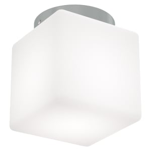Sensio Mabelle Square Bathroom Ceiling Light - Chrome