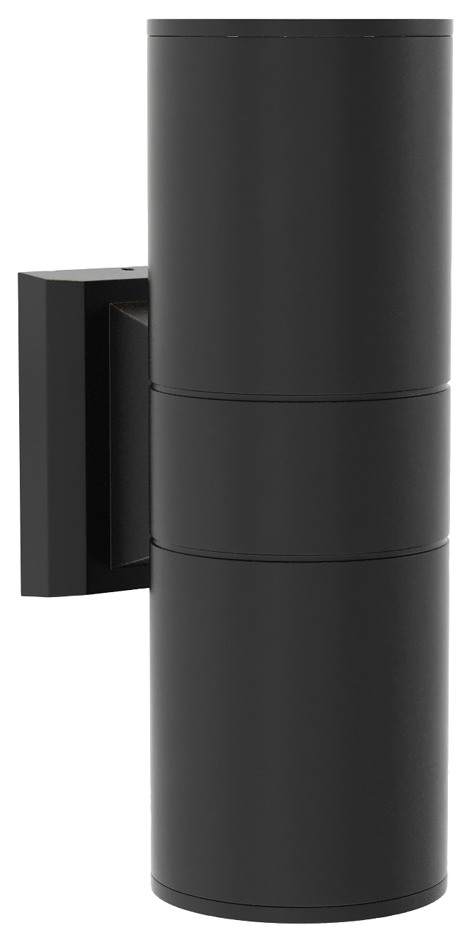 Image of Sensio Ember Bathroom Wall Light - Black