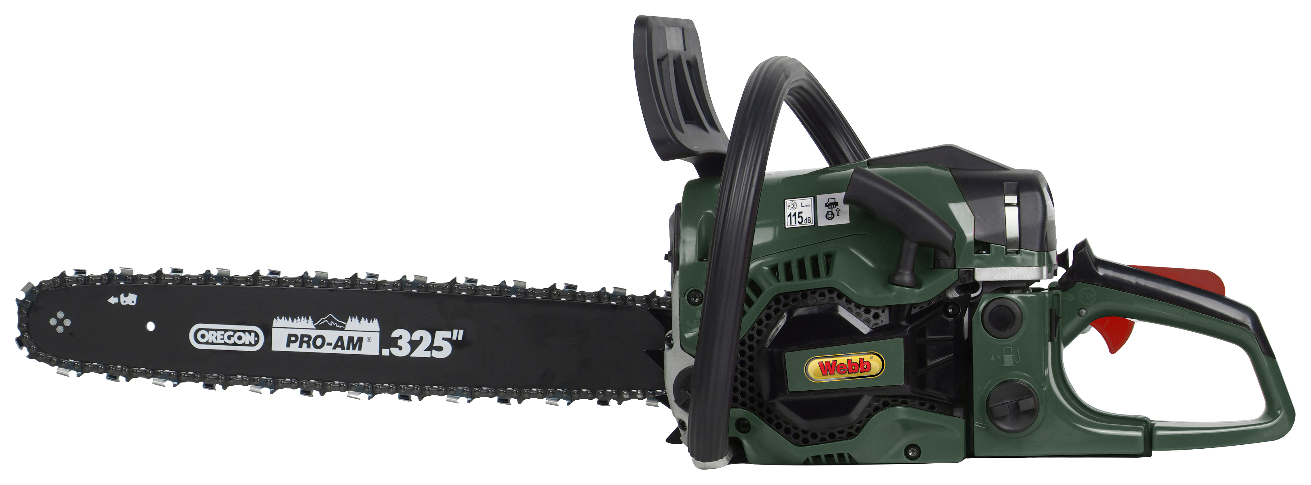 Webb WEPCS18 Petrol Chainsaw - 50cc