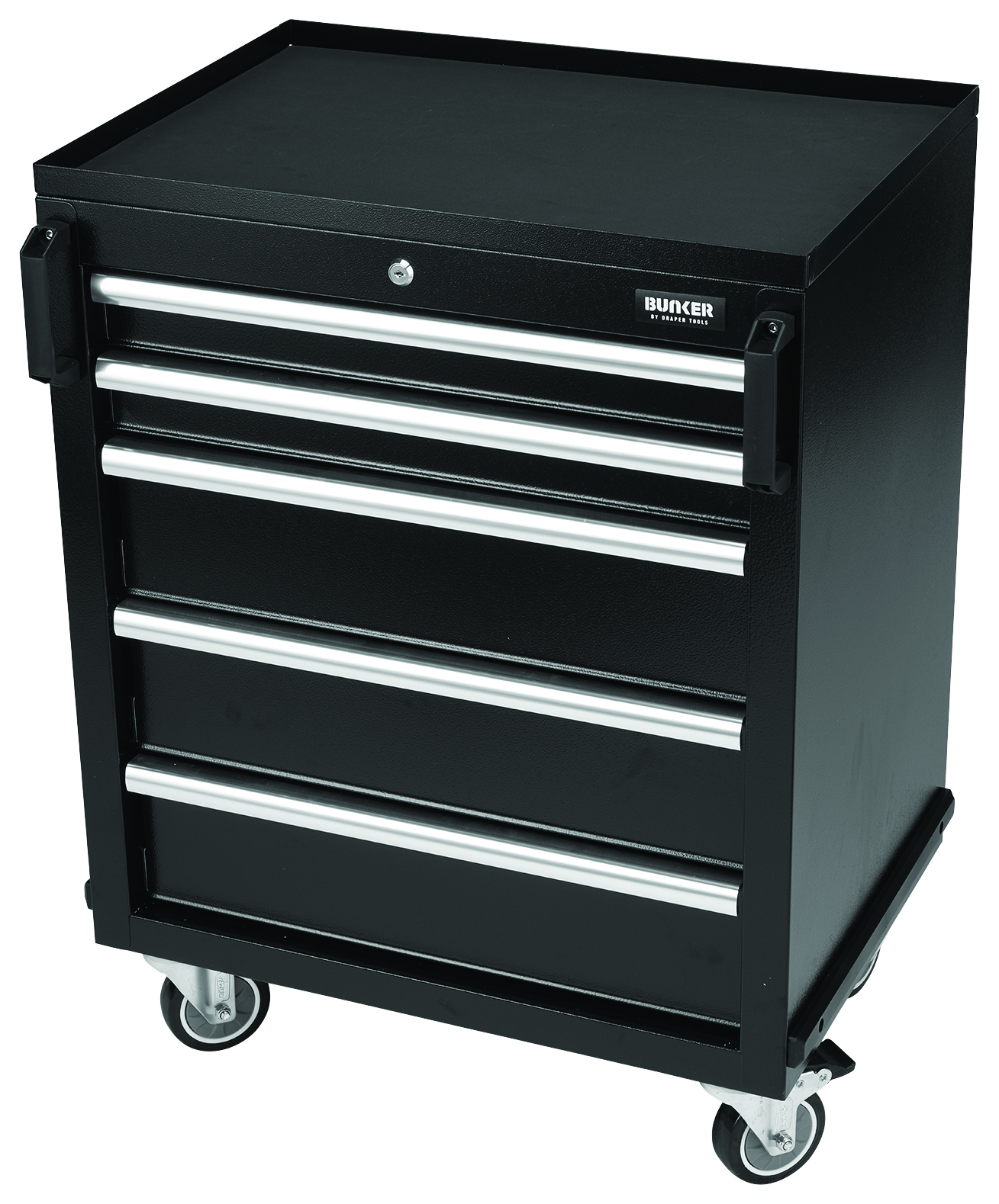 BUNKER Modular 5 Drawer Steel Heavy Duty Mobile Cabinet - 646mm