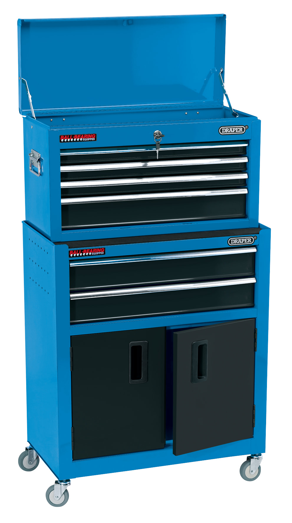 Draper RCTC6/B Blue Combined Roller Cabinet & 6