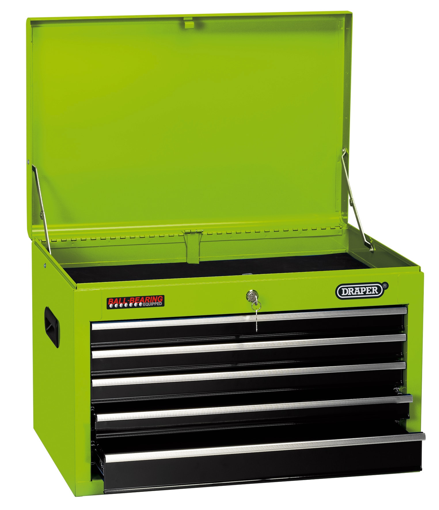 Draper TC5D/G Green 5 Drawer Tool Chest Wickes.co.uk