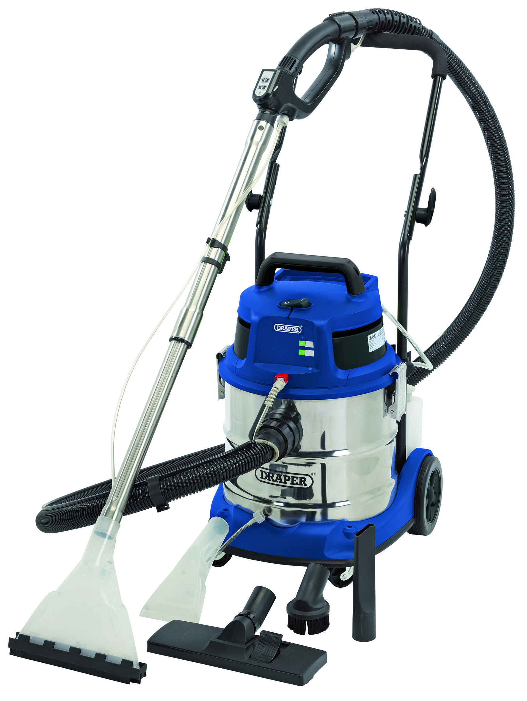 Draper SWD1500 3-in-1 Wet & Dry Shampoo & Vacuum Cleaner 20L - 1500W
