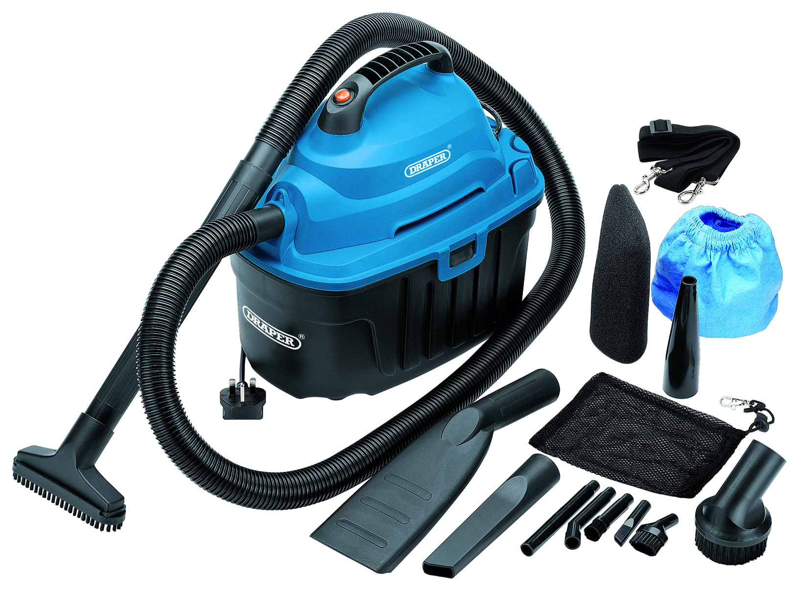 Image of Draper WDV10 Wet & Dry Vacuum Cleaner 10L - 1000W