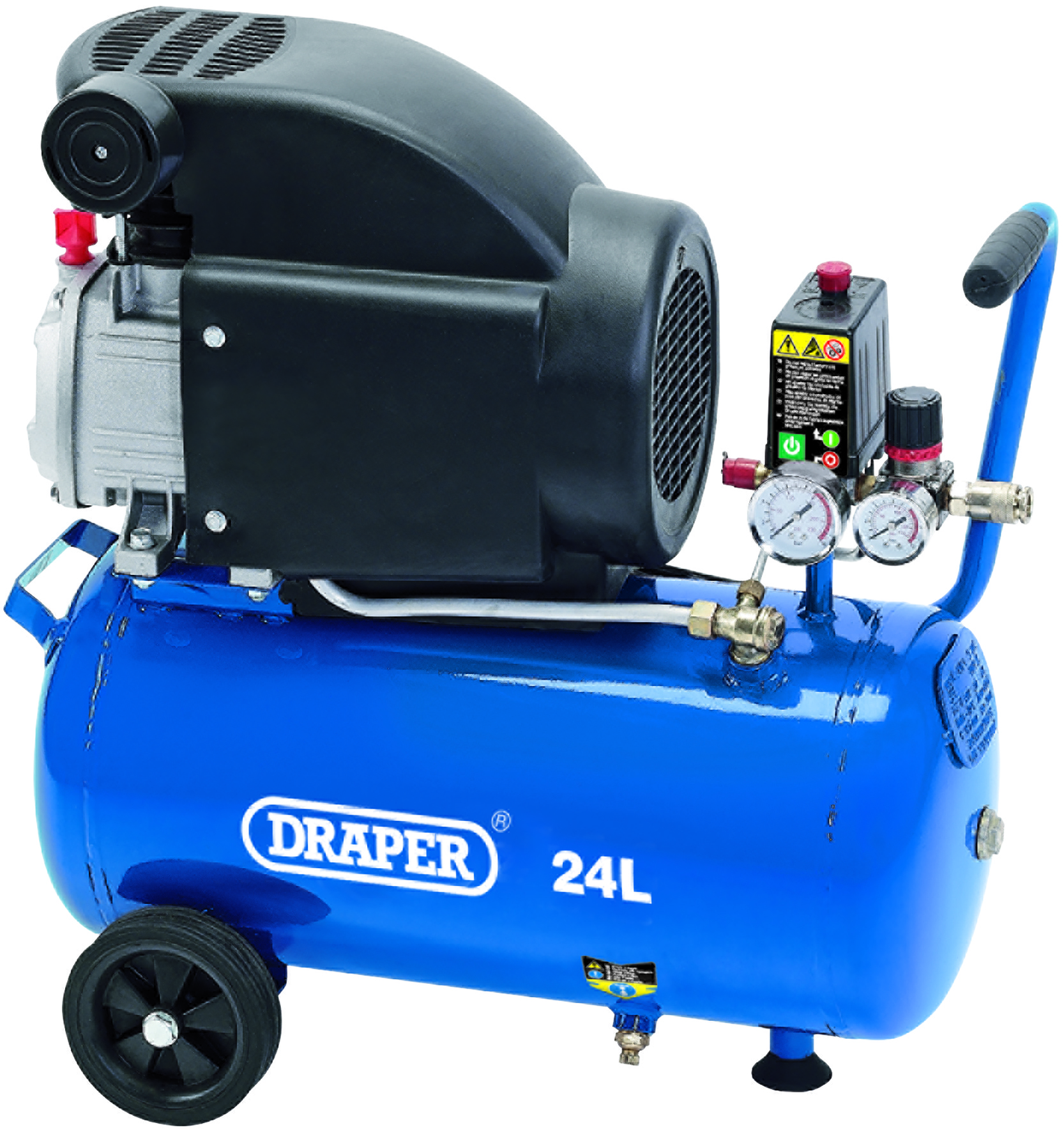 Image of Draper DA25/207 24L Air Compressor - 1.5kW