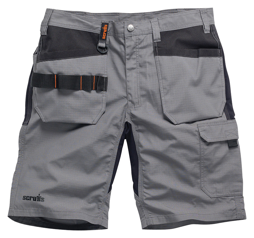 Image of Scruffs Trade Flex Holster Shorts - Graphite - 34W