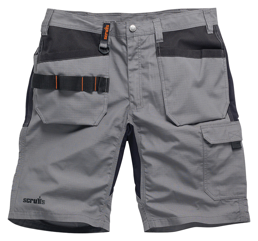 Scruffs Trade Flex Holster Shorts - Graphite - 38W