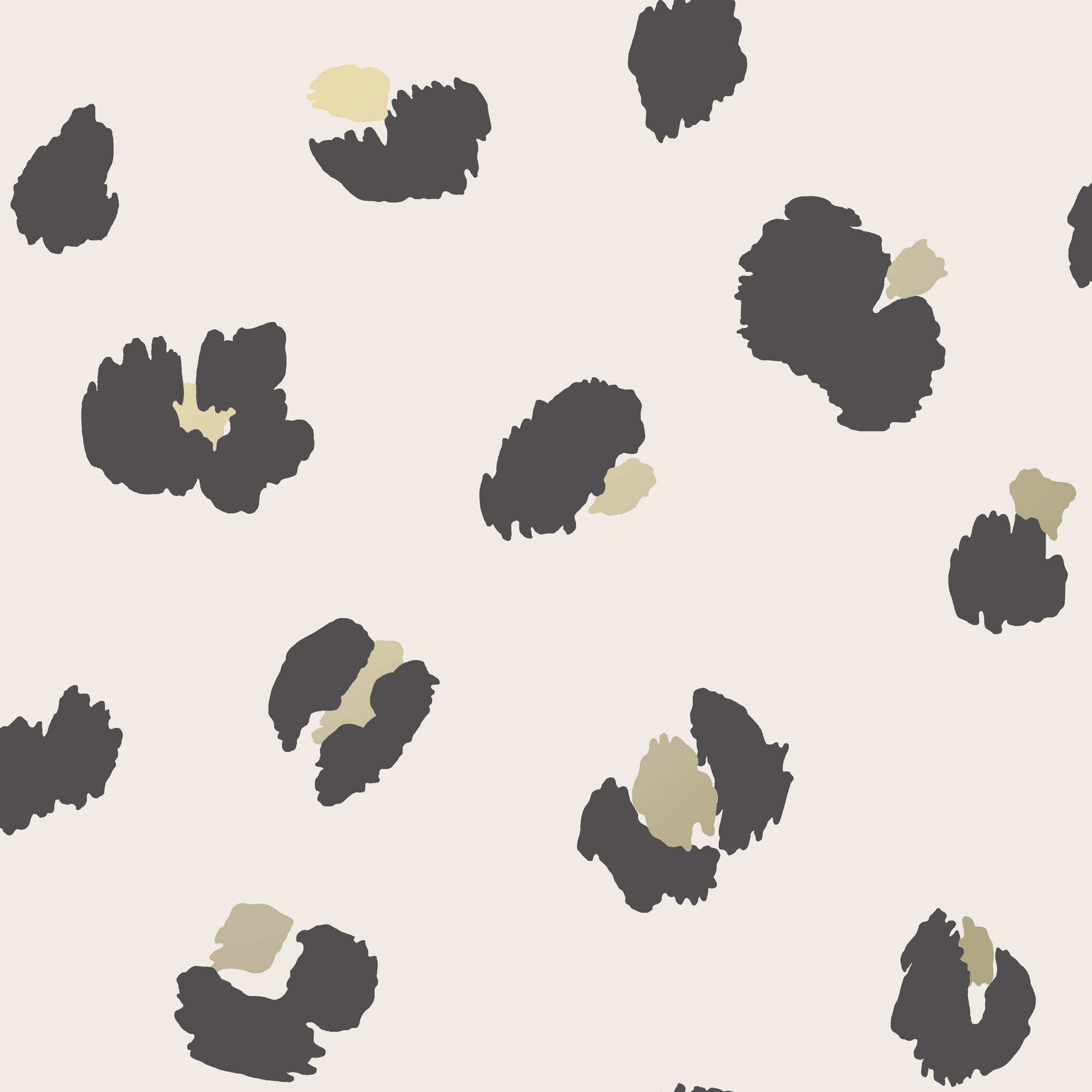 Holden Decor Large Leopard Spot Cream Wallpaper - 10.05m x 53cm