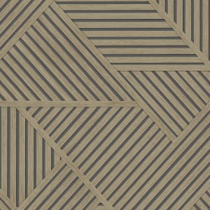 Holden Decor Wood Geometric Natural Wallpaper - 10.05m x 53cm
