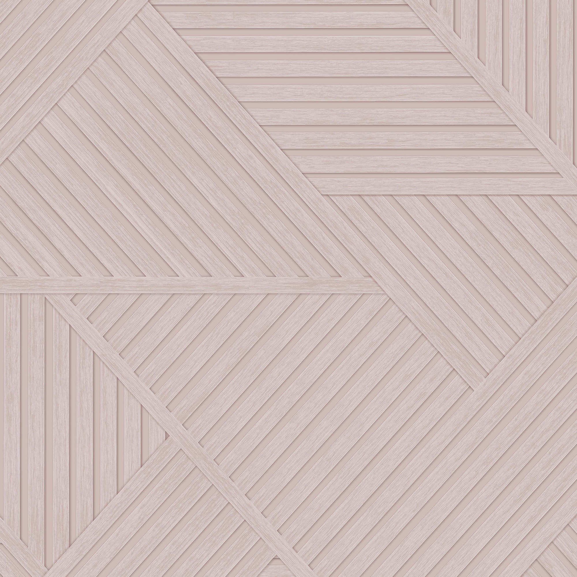 Holden Decor Wood Geometric Pink Wallpaper 10.05m x 53cm Wickes.co.uk
