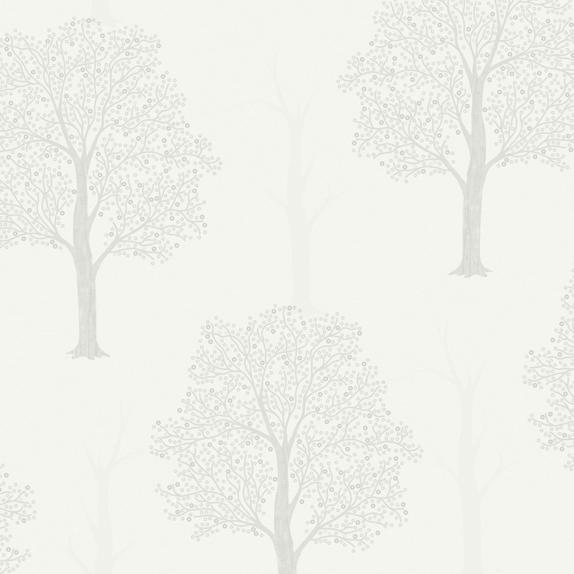 Holden Decor Opus Vinyl Ornella Grey Wallpaper - 10.05m x 53cm